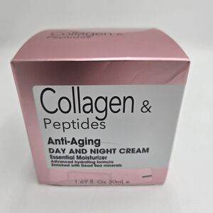 COLLAGEN & PEPTIDES ANTI-AGING DAY & NIGHT CREAM WITH DEAD SEA MINERALS New